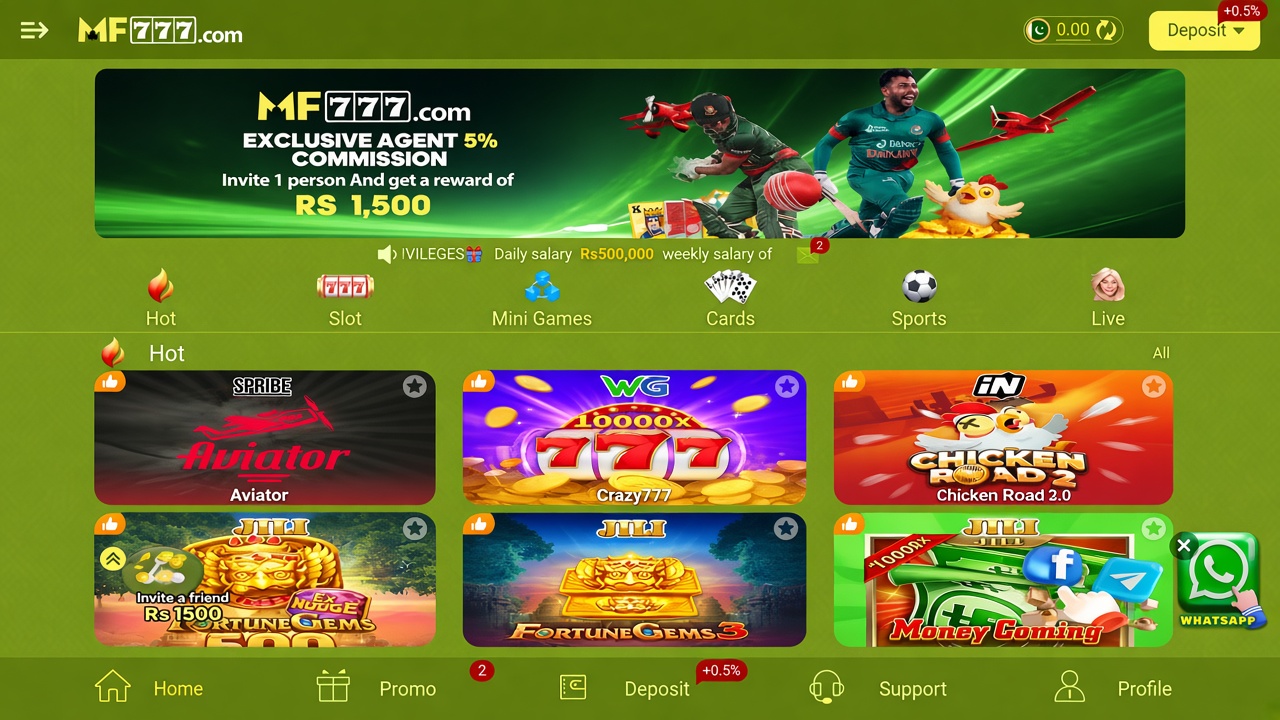 MF777 Game APK – online gaming platform with casino-style games and mobile-friendly interface